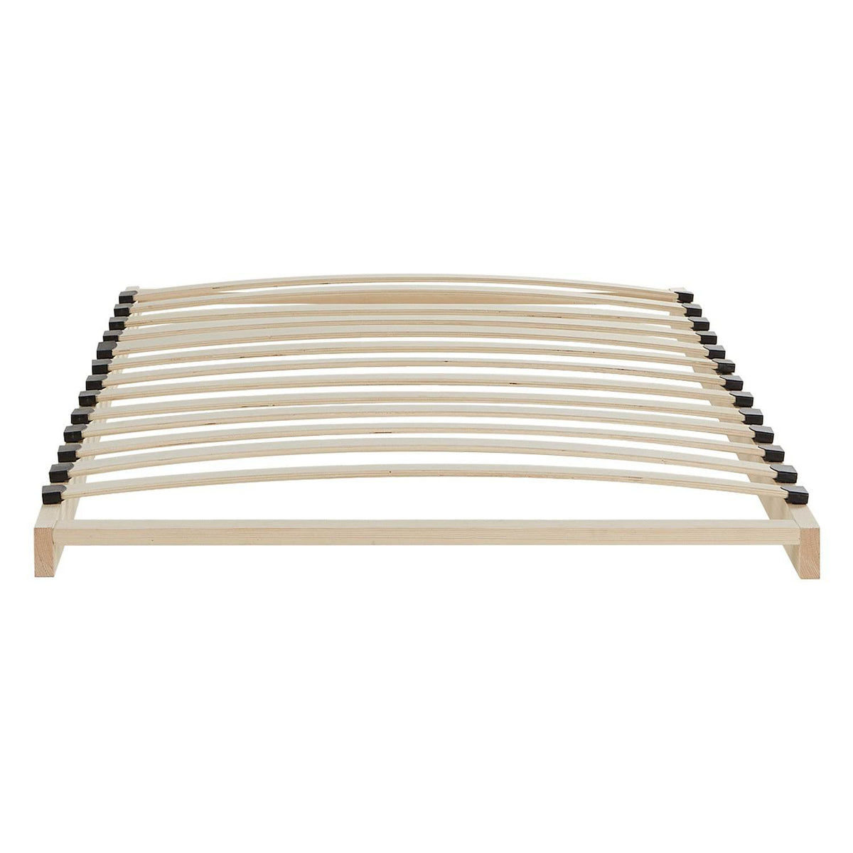 Komfortbett 90x200 mit Lattenrost Seniorenbett Höhenverstellbar Holzbett Eiche - Palo24