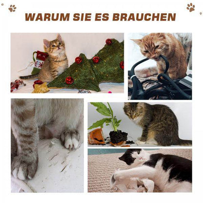 Katzenhaus Katzenkiste Katzenbaum Tannenholz Natur - Palo24