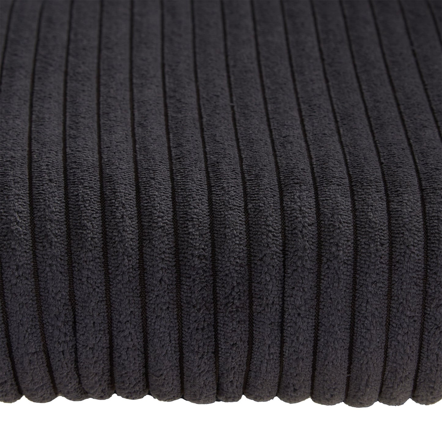 Polsterstuhl Cord Grau | einzeln | drehbar | mit Armlehnen | Küche Esszimmer Büro
