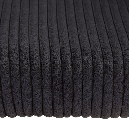Polsterstuhl Cord Grau | einzeln | drehbar | mit Armlehnen | Küche Esszimmer Büro
