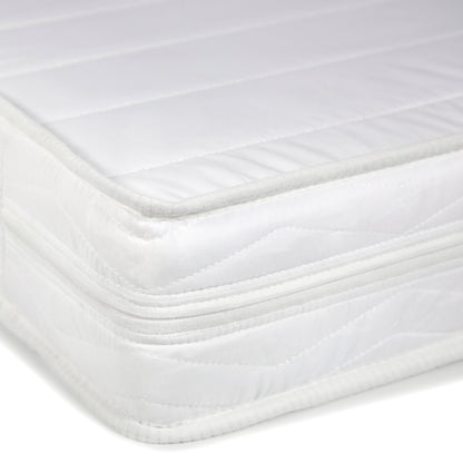 Polsterbett 140x200 cm Grau | Futonbett | mit Lattenrost | mit Matratze | Doppelbett Stoffbett