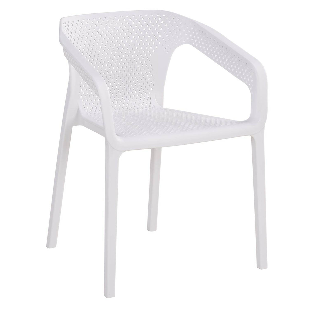 Balkonmöbel Sitzgruppe Garten Set Loungemöbel weiss - Palo24