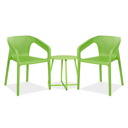 Balkonmöbel Sitzgruppe Garten Set Loungemöbel Grün - Palo24