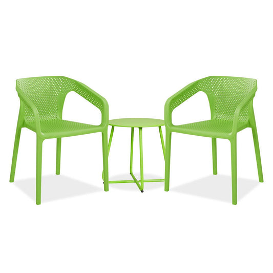 Balkonmöbel Sitzgruppe Garten Set Loungemöbel Grün - Palo24