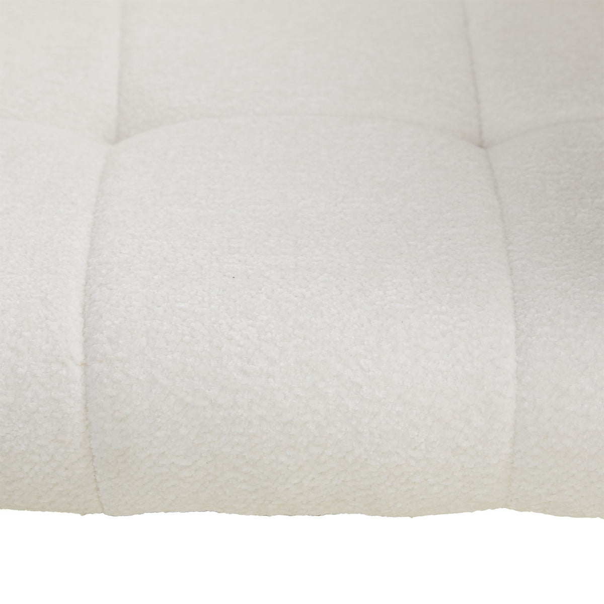 Polsterstuhl Bouclé Beige | 6er Set | drehbar | mit Armlehnen | Küche Esszimmer Büro