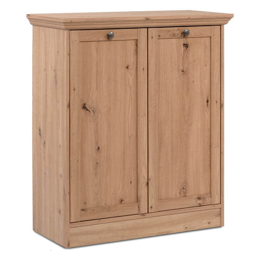 Kommode Sideboard Landhausstil 80 cm breit Holz Eiche - Palo24