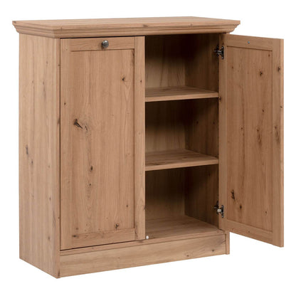 Kommode Sideboard Landhausstil 80 cm breit Holz Eiche - Palo24