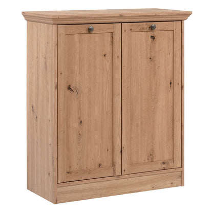 Kommode Sideboard Landhausstil 80 cm breit Holz Eiche - Palo24