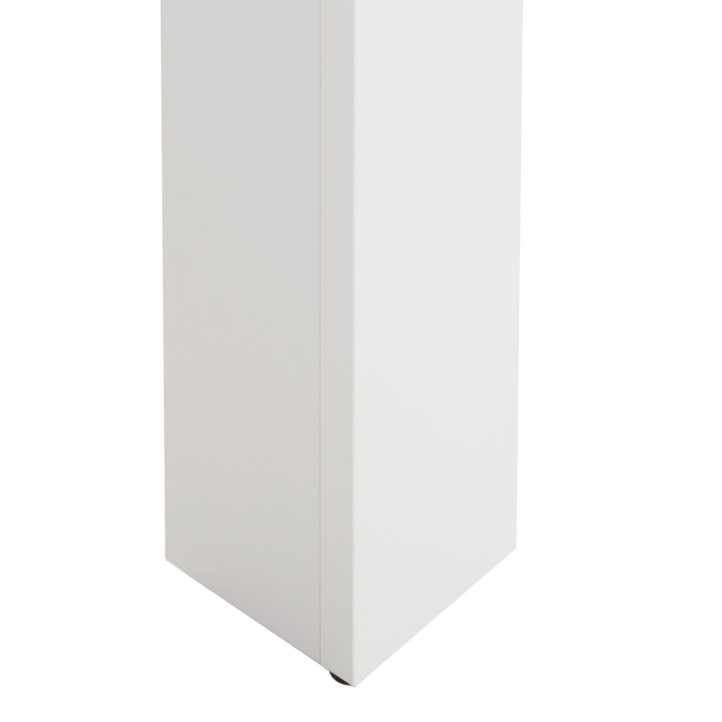 Essgruppe | 2er-Set Polsterstühle Creme Samt ohne Armlehne | Esstisch Weiss 90 x 60 cm