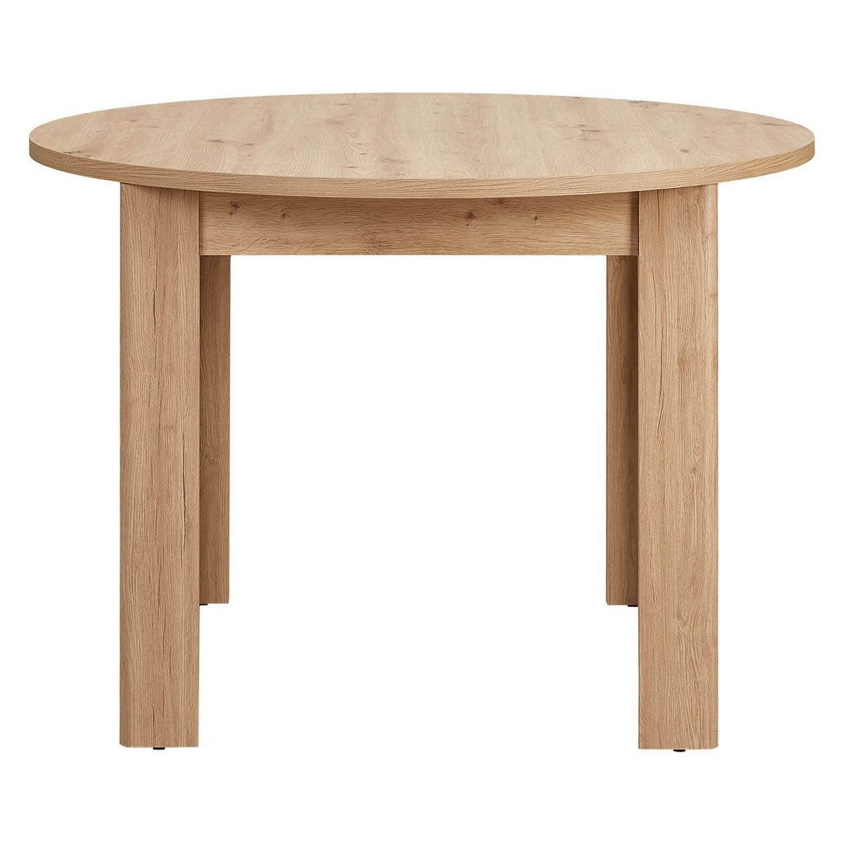 Esstisch Rund Ø 106 cm Holz Eiche - Palo24