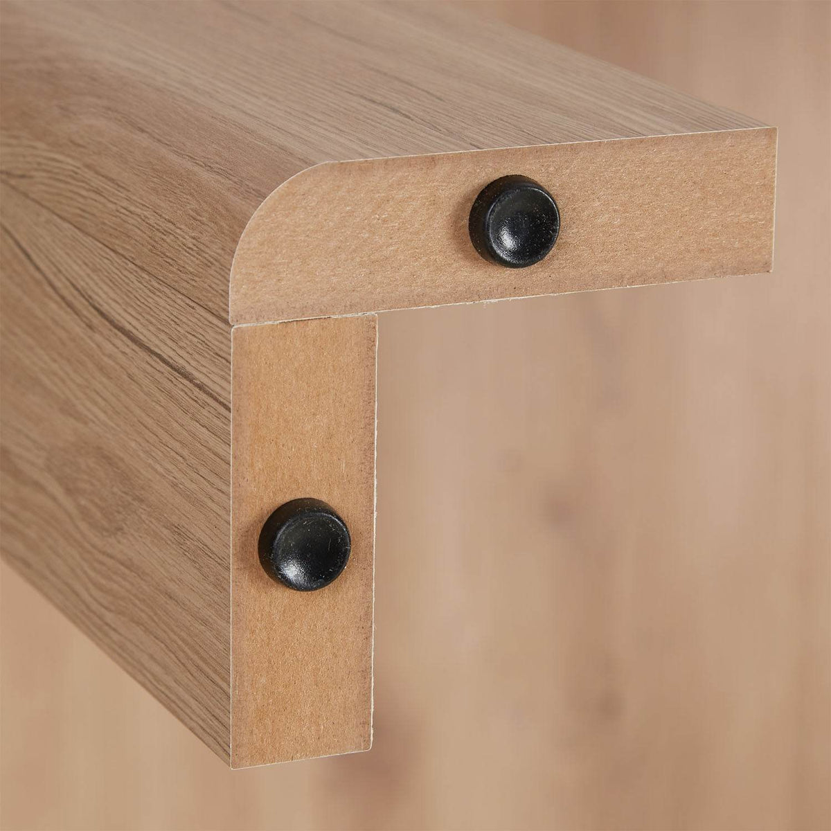 Esstisch Rund Ø 106 cm Holz Eiche - Palo24