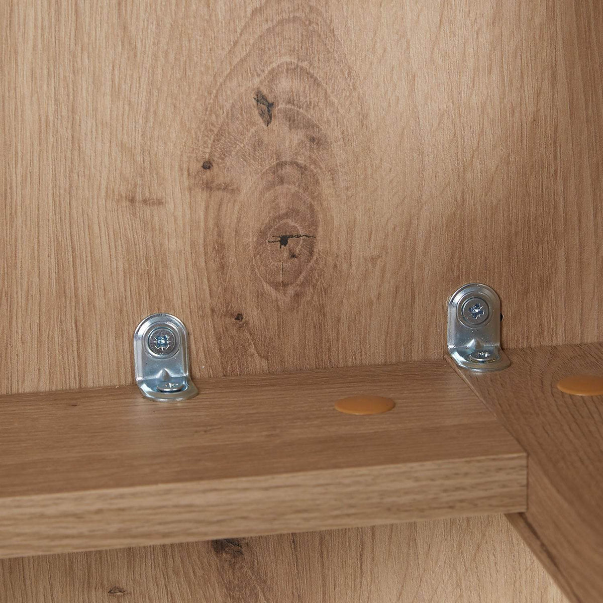 Esstisch Rund Ø 106 cm Holz Eiche - Palo24