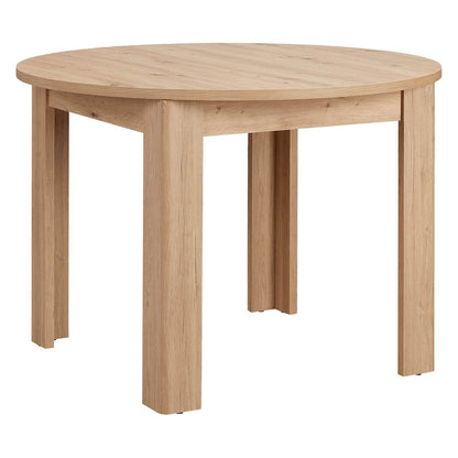 Esstisch Rund Ø 106 cm Holz Eiche - Palo24