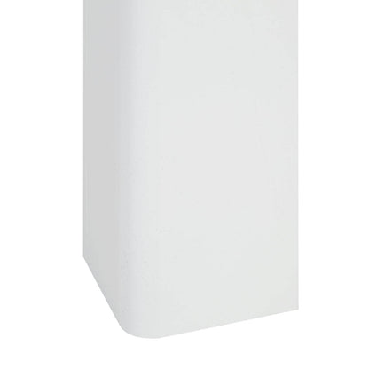 Esstisch Rund Ø 106 cm Holz Weiss - Palo24