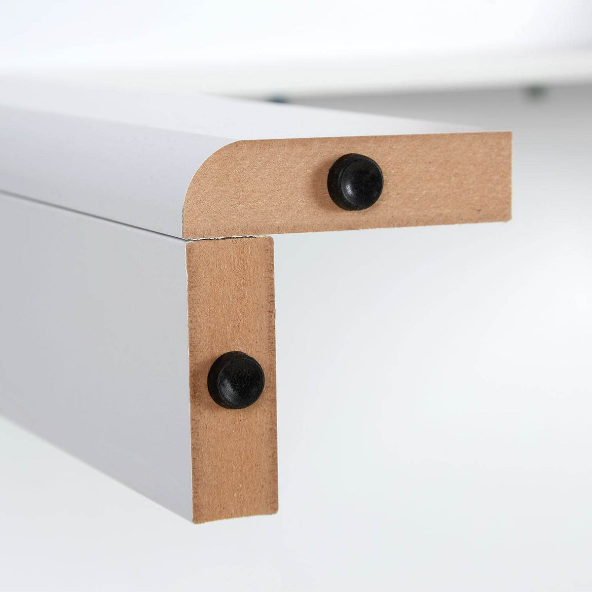 Esstisch Rund Ø 106 cm Holz Weiss - Palo24