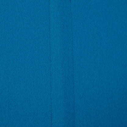 Hochbett Kinder 90x200 cm Weiss mit Vorhang in Blau | Tunnel | ohne Lattenrost