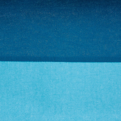 Hochbett Kinder 90x200 cm Weiss mit Vorhang in Blau | Tunnel | mit Lattenrost