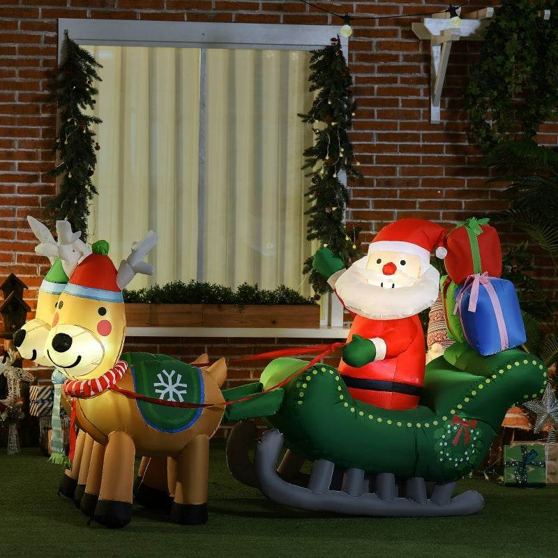Aufblasbarer Weihnachtsmann Weihnachtsdeko - Palo24