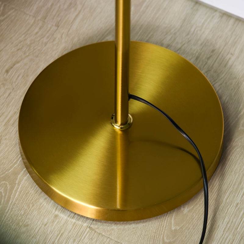 Stehleuchte 3 Lampenschirmen Gold - Palo24