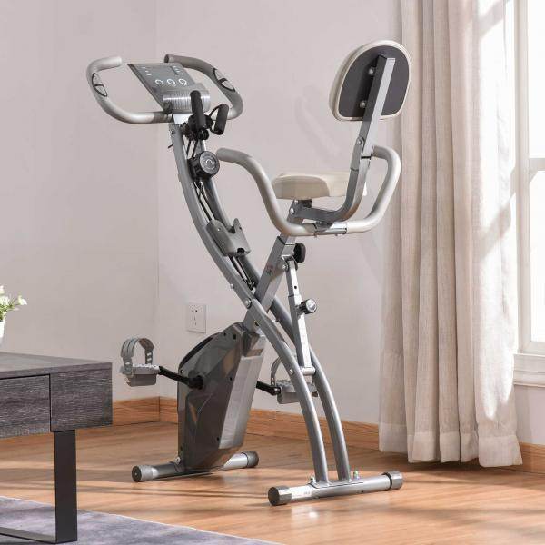 Heimtrainer mit LCD-Anzeige Grau 97 cm x 51 cm x 115 cm - Palo24