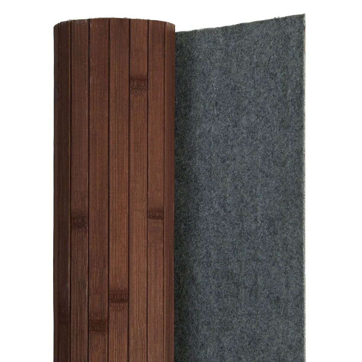 Paravent Bambusraumteiler 200x250 dunkelbraun - Palo24