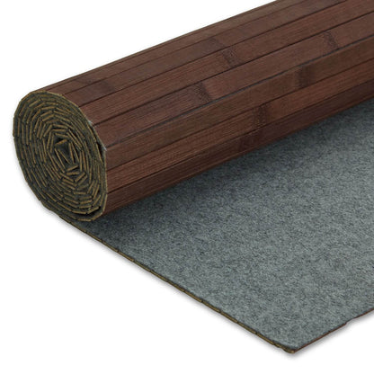 Paravent Bambusraumteiler 200x250 dunkelbraun - Palo24