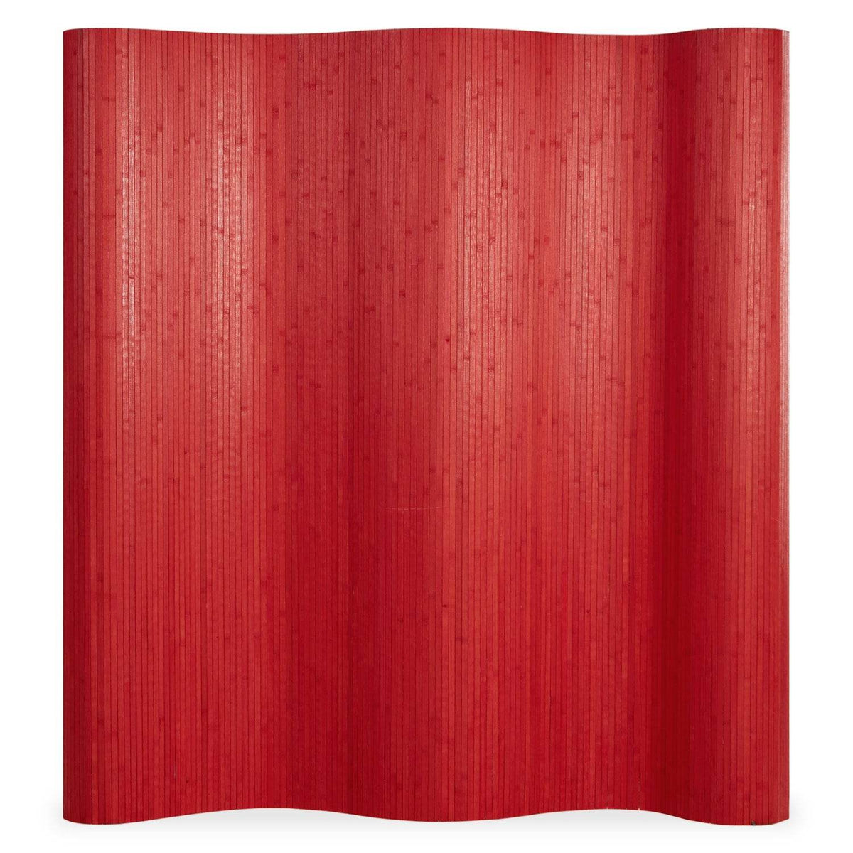 Paravent Bambusraumteiler 200x250 rot - Palo24