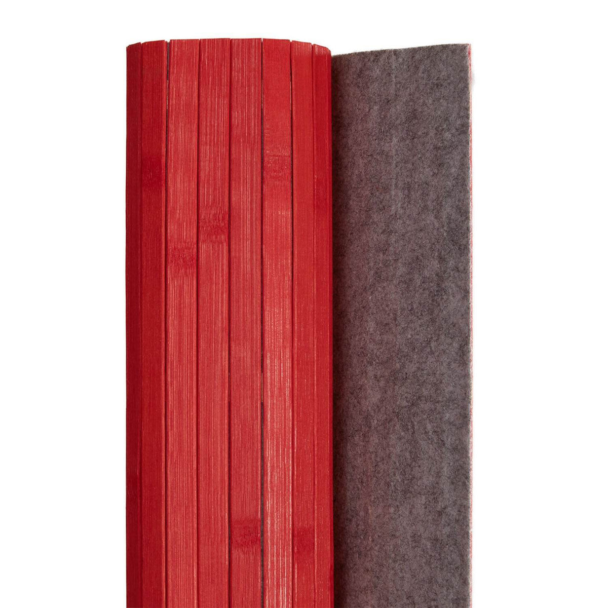 Paravent Bambusraumteiler 200x250 rot - Palo24
