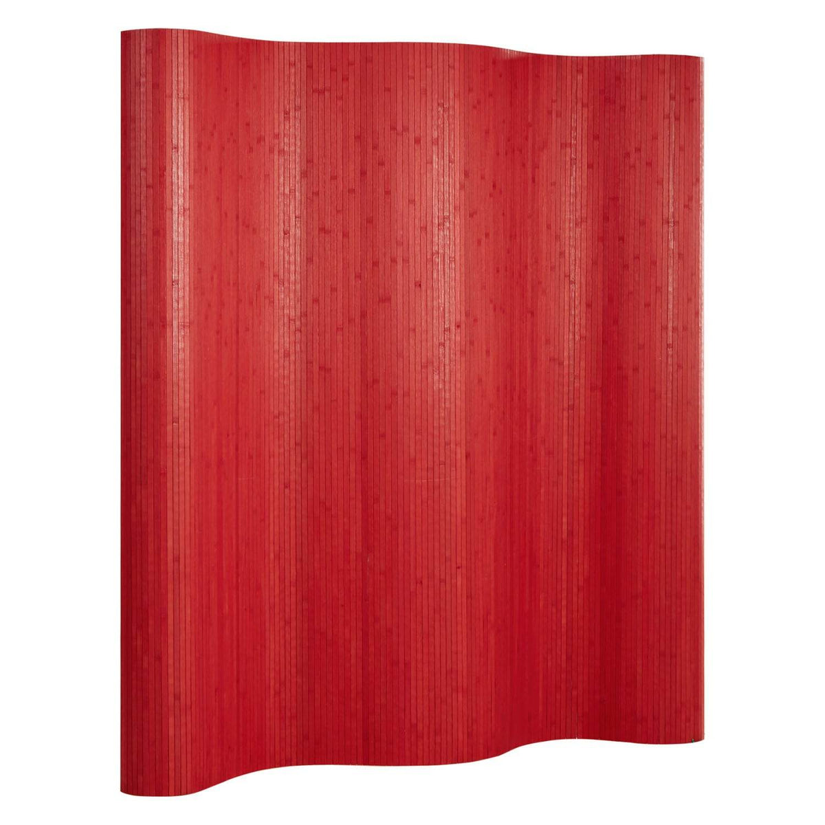 Paravent Bambusraumteiler 200x250 rot - Palo24