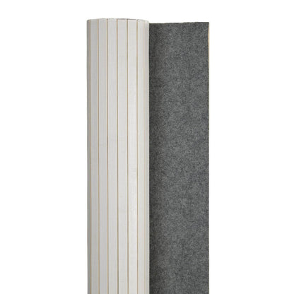 Paravent Bambusraumteiler 200x250 weiss - Palo24
