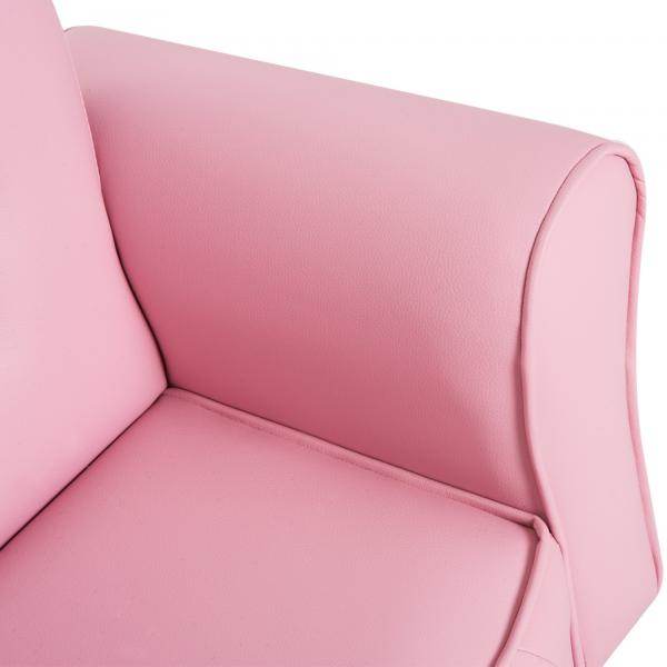 Kindersofa Kindersessel herzförmig Prinzessin Minisofa Kinderzimmer Sofa - Palo24