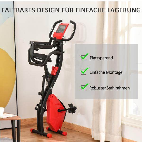 Heimtrainer Fahrradtrainer mit LCD-Display - Palo24