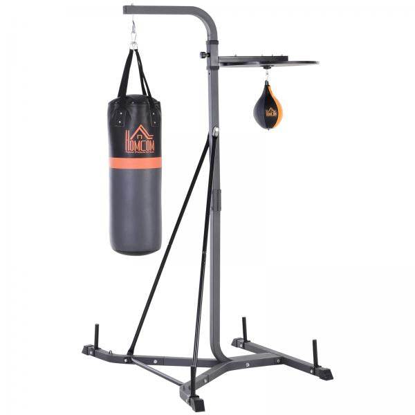 Boxsackhalterung Boxsackständer mit Punchingball 100 KG Belastbar Boxsack - Palo24