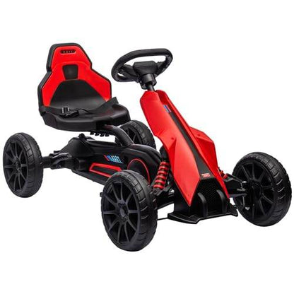 Go Kart Pedal Go Kart Rückwärts-uns Vorwärtsgang Rot +Schwarz - Palo24