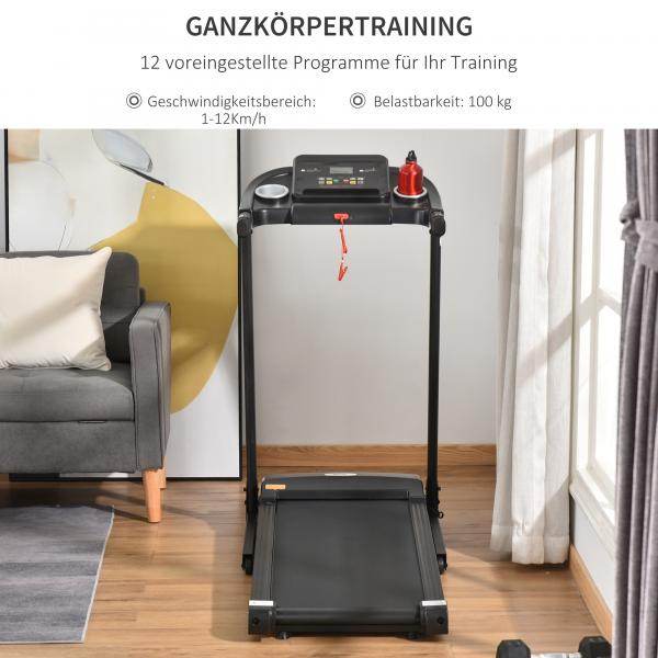 Elektrisches Laufband faltbar mit LED-Anzeige - Palo24