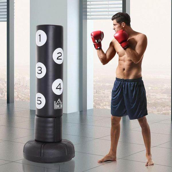 Standboxsack | Kunststoff | 70 x 70 x 176 cm | Schwarz - Palo24