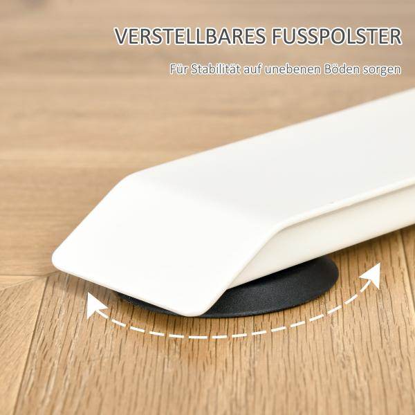 Elektrischer Schreibtisch Natur Weiss 140cm x 70 cm x 116 cm - Palo24
