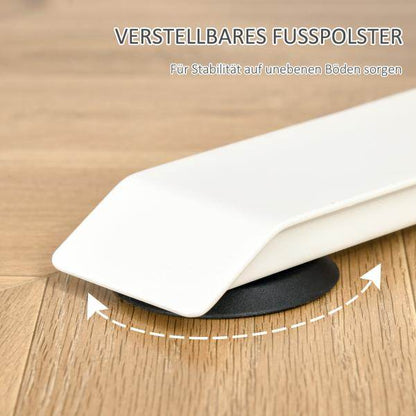 Elektrischer Schreibtisch Natur Weiss 140cm x 70 cm x 116 cm - Palo24
