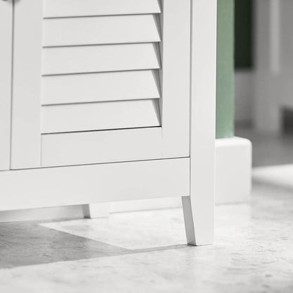 Badkommode | Badzimmerschrank | Flurschrank Weiss BZR13-W - Palo24