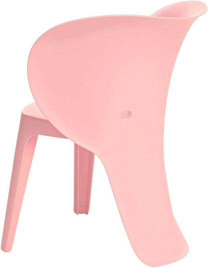 Kinderstuhl mit Lehne | Stühlchen | Sitzhöhe 32cm | Elefant Pink | KMB12-Px2 - Palo24