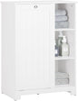 Wäscheschrank mit Wäschesack | Wäschesammler | Wäschekorb | Weiss BZR105-W