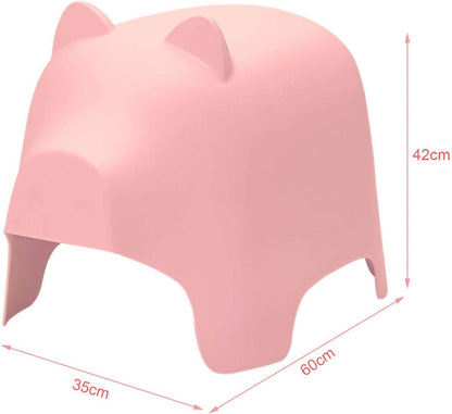 Kindehocker | Tierhocker | Schweindesign | Pink | KMB14-P - Palo24