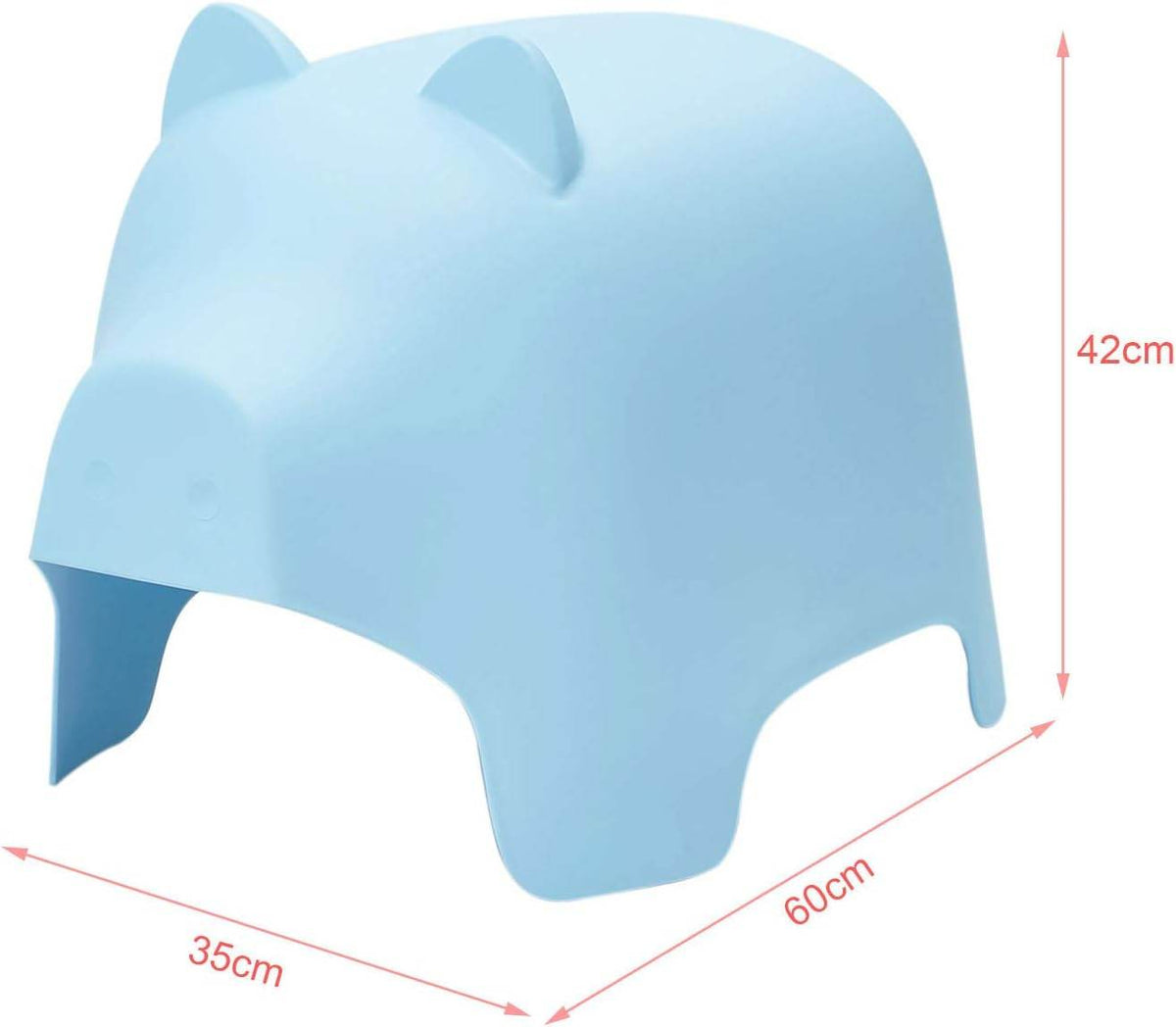 Kindehocker | Tierhocker | Schweindesign | Blau | KMB14-B - Palo24