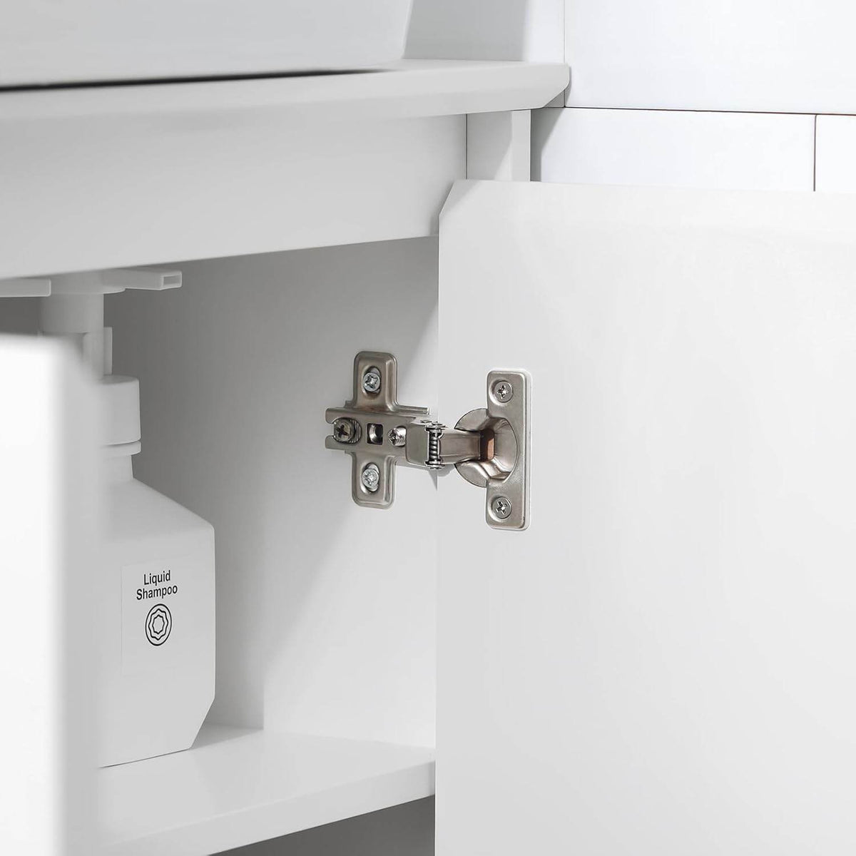 Waschbeckenunterschrank | Badezimmerschrank | Waschtisch | Weiss BZR108-W - Palo24