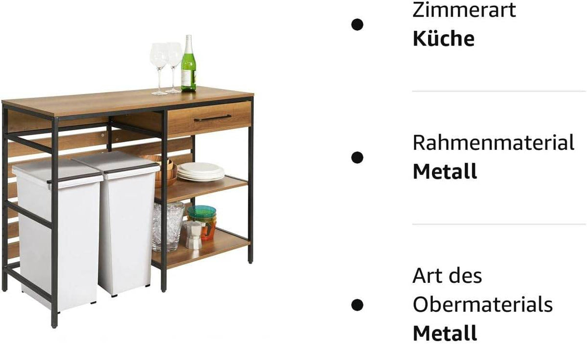 Kommode | Flurschrank | Kücheninsel | Küchenschrank | FSB71-PF - Palo24