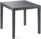 Gartentisch KING 79x79cm, Kunststoff anthrazit grau
