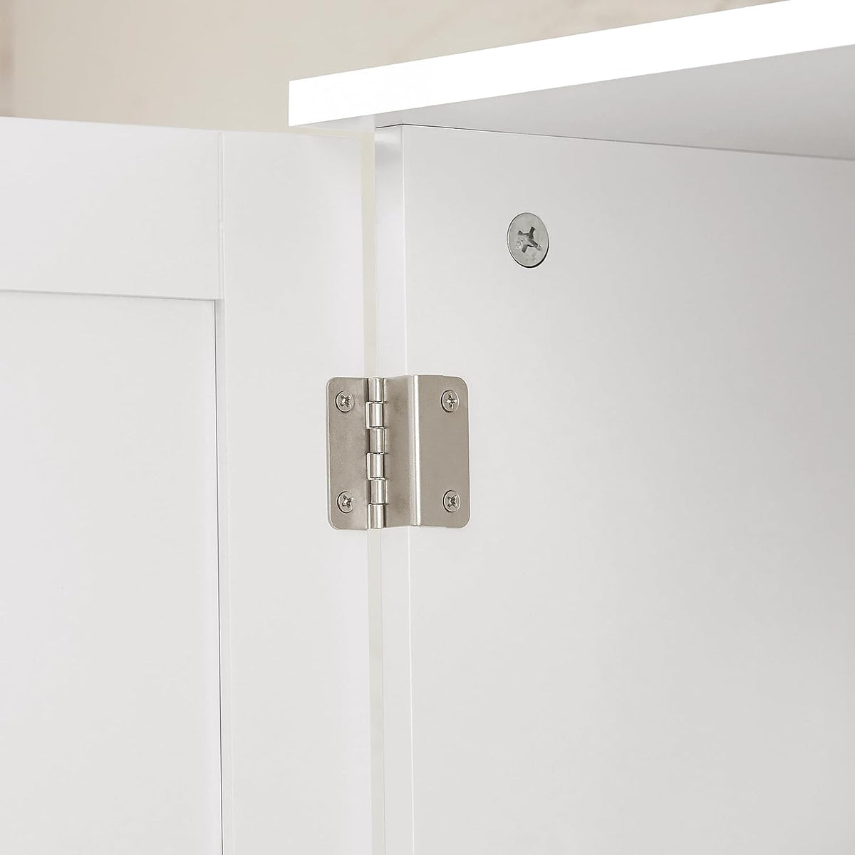 Hängeschrank | Badschrank | Medizinschrank | Wandschrank | Weiss BZR103-W - Palo24