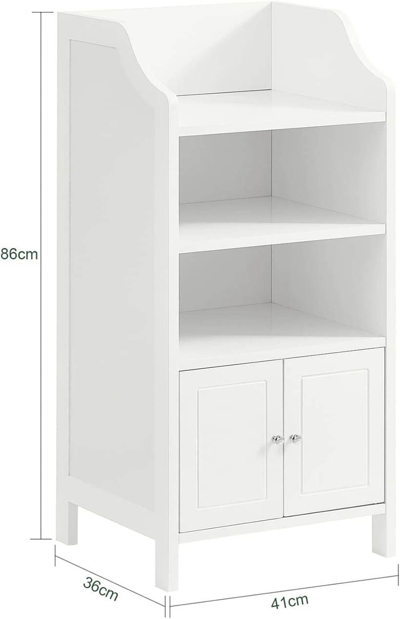 Badkommode | Badzimmerschrank | Flurschrank Weiss BZR56-W - Palo24