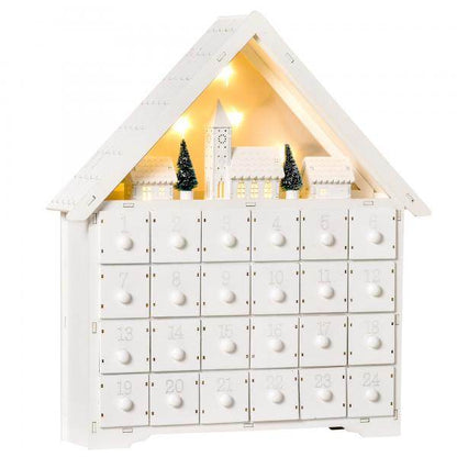 Adventskalender 39 cm x 9 cm x 42 cm - Palo24