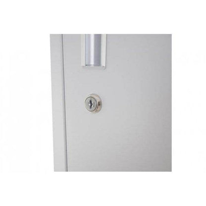 Schliessfach, Schliessfachschrank, Umkleidekabine, Spind, Metall 12 Fächer - Palo24